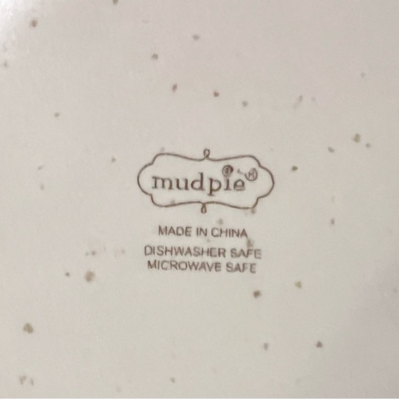 MUD PIE Christmas Pitcher Eat Drink Be Merry Red Cardinal Wreath Reindeer Vase - Picture 4 of 5